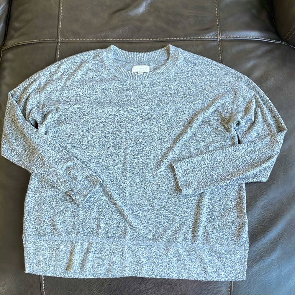 Lucky Brand Tunic Sweater Size S Heather Gray